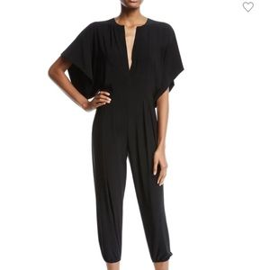 Black jogger jumpsuit - Norma Kamali
